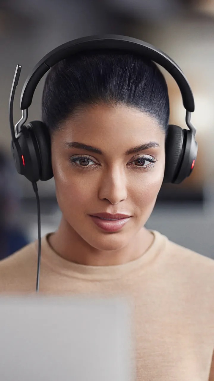 Jabra Evolve2 40 Duo USB-C Kulak Üstü Kulaklık